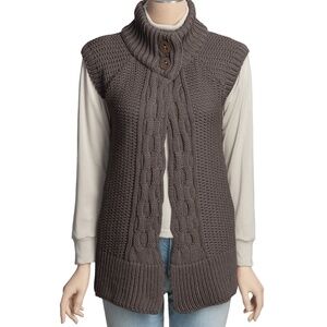 PEREGRINE JG GLOVER Vintage Wool Sweater Vest/cardigan SZ XL